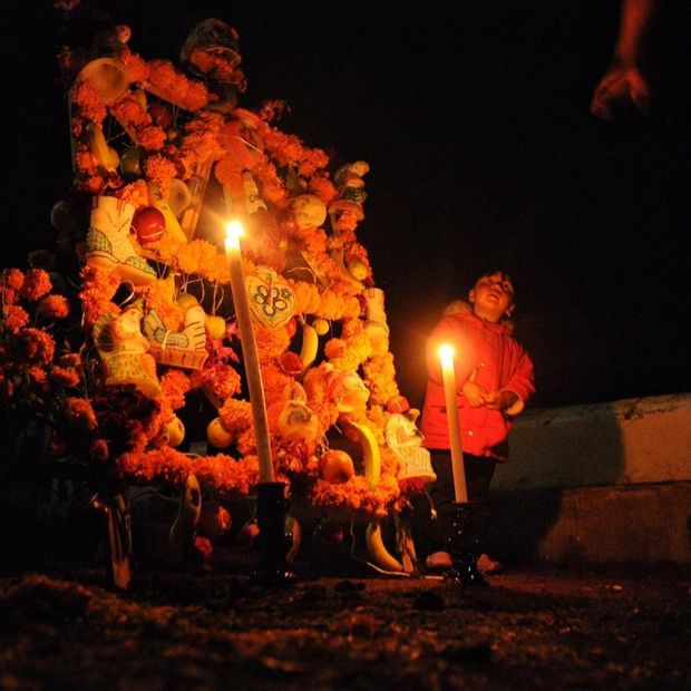 Celebración de Día de Muertos en Janitzio